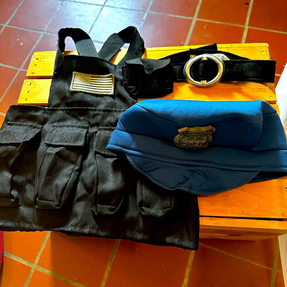 Kids SWAT/cop costume